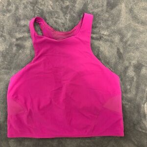 Lululemon Athletica Magenta Sleeveless Top